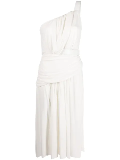 Alberta Ferretti flared midi dress White V04410127