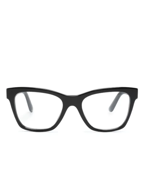 Dolce & Gabbana Eyewear square-frame clear-lenses glasses Black DG3374