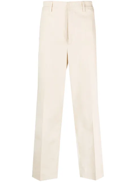 Department 5 straight-leg cotton trousers Neutrals UP0362TS0116