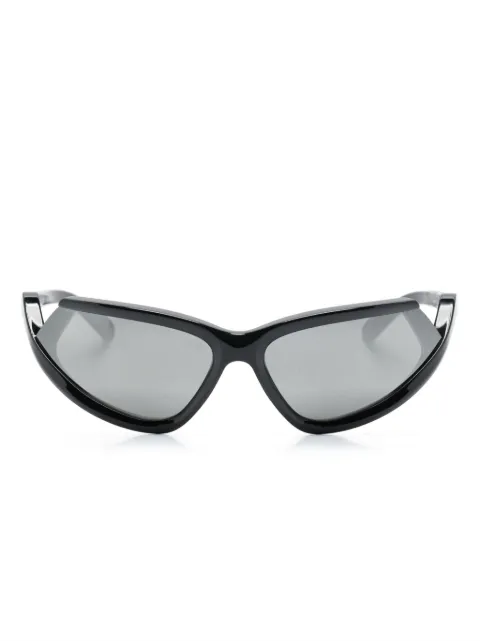 Balenciaga Eyewear Side Xpander Cat biker-frame sunglasses Black BB0289S001