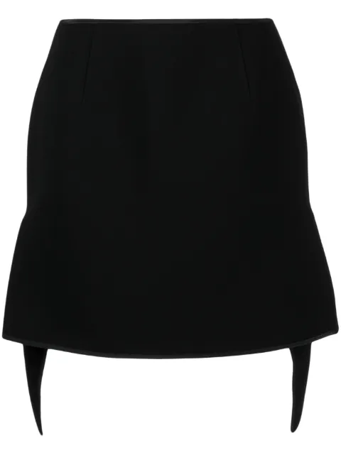 Maticevski Accelerate asymmetric skirt Black SK5077