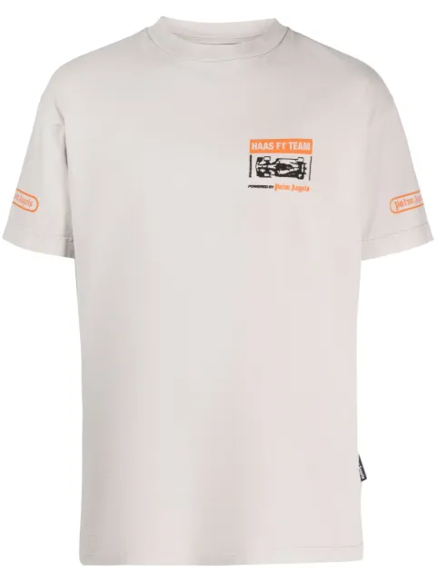 Palm Angels x Haas MoneyGram Las Vegas F1T Team T-shirt Grey PMAA001T23JER0090920