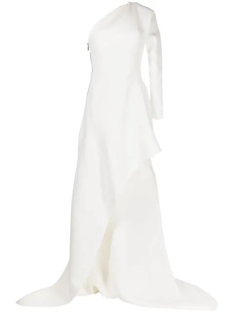Maticevski Persuade Cut Away gown White GO5119