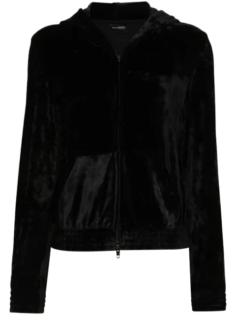 Balenciaga BB Paris hoodie Black 751792TOV10