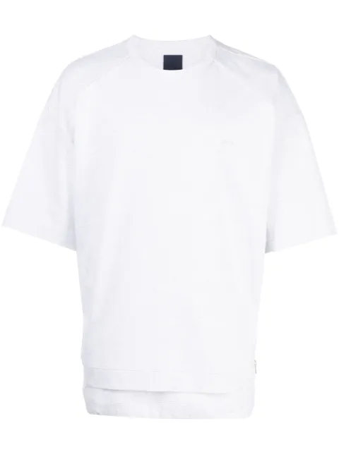 Juun.J oversized drawstring T-shirt Grey JC3442P532
