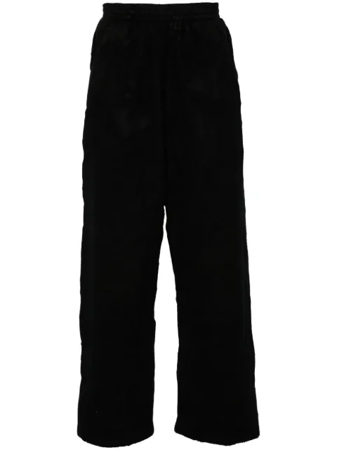 Balenciaga crinkled-effect track pants Black 744513TJQ32