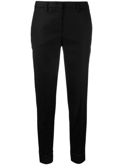 Fabiana Filippi cropped tailored trousers Black PADP02F3640000X804