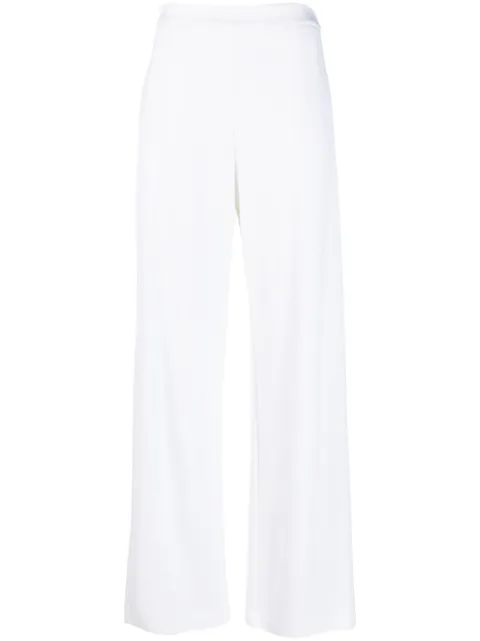 Fabiana Filippi high-waisted wide-leg trousers White PAD213F2520000D571