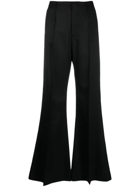 Fabiana Filippi high-waist flared trousers Black PAD223F6360000H784