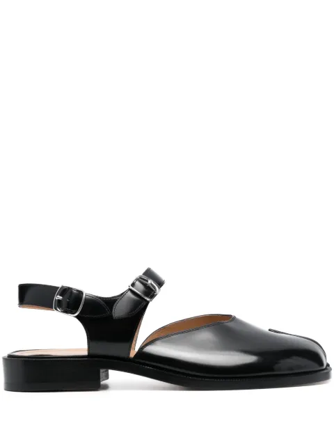 Maison Margiela Tabi ankle-strap leather sandals Black S57WP0082P3827