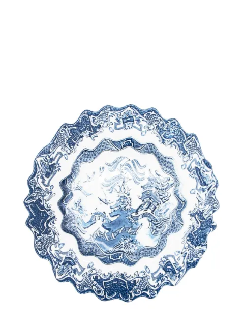Seletti x Diesel Living Willow Wave plate (21cm) Blue 11232