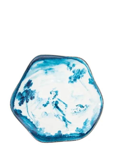 Seletti x Diesel Living Fiorentino dessert plate (21cm) Blue 11234