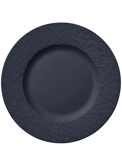 Villeroy & Boch Manufacture Rock round plate (six-person setting) Black 1043292640