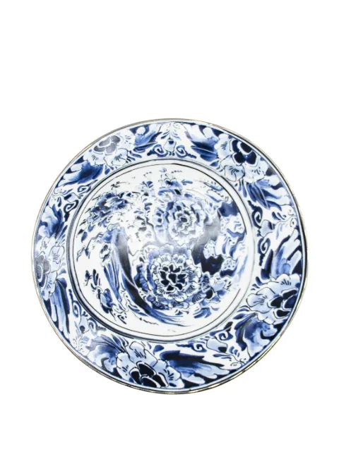 Seletti x Diesel Living Flower Bird soup plate (24cm) Blue 11222