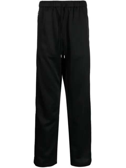Children Of The Discordance bandana-panel track pants Black COTDPT004