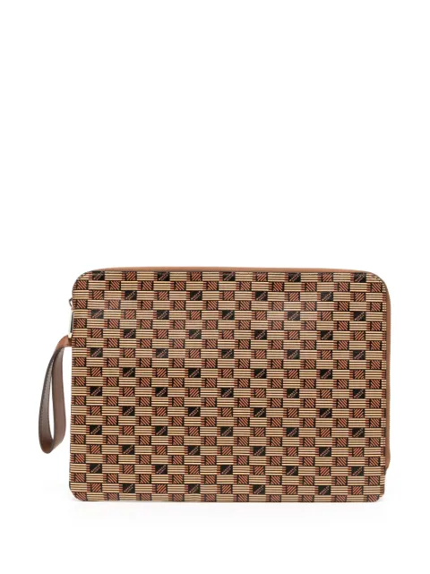 Moreau Portfolio leather laptop sleeve Brown PORTFMOREAU