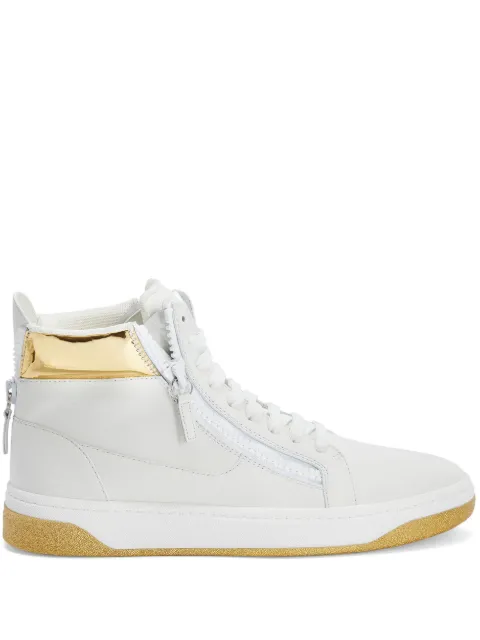 Giuseppe Zanotti GZ 94 double-zip hi-top sneakers White RU30037002