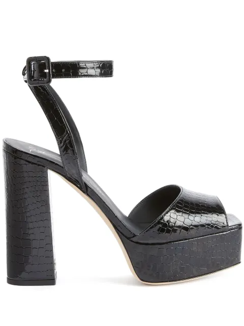 Giuseppe Zanotti 120mm New Betty sandals Black I000010064