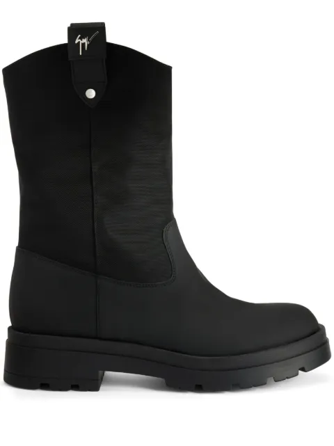 Giuseppe Zanotti Aldrien combat boots Black IU30016001