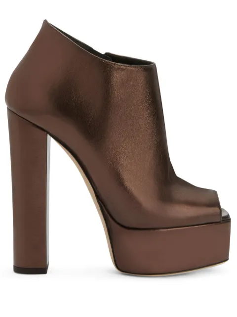 Giuseppe Zanotti Judith 120mm platform sandals Brown I270051H03