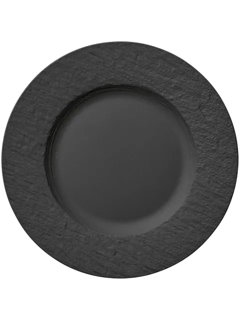 Villeroy & Boch Manufacture Rock plate (set of six) Black 1043292620