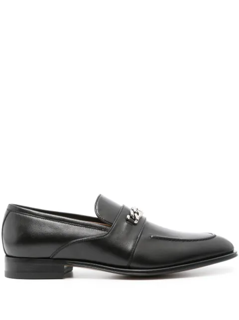 Gucci Interlocking G-chain loafers Black 739774AABUV