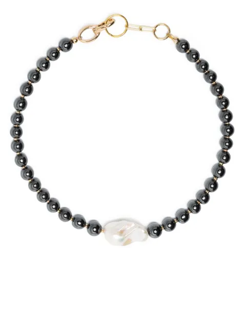 Atu Body Couture x Shir Fine Jewellery pearl necklace Grey AT23256