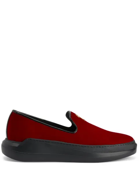 Giuseppe Zanotti Conley chunky slip-on sneakers Red IU10004031