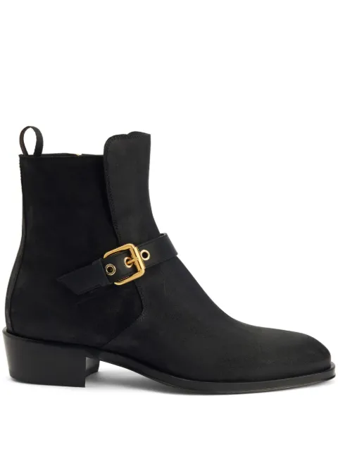 Giuseppe Zanotti 40mm Jhonny leather ankle boots Black IU30019001
