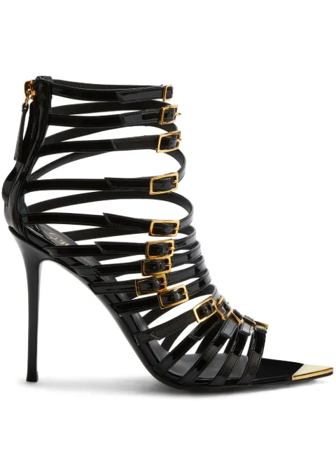 Giuseppe Zanotti 105mm Inntriigo Punk sandals Black I300027001