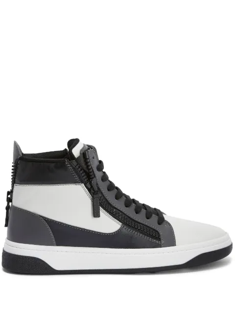 Giuseppe Zanotti GZ94 leather high-top sneakers Black RU30023002