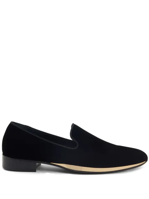 Giuseppe Zanotti GZ Flash slip-on loafers Black IU30009002