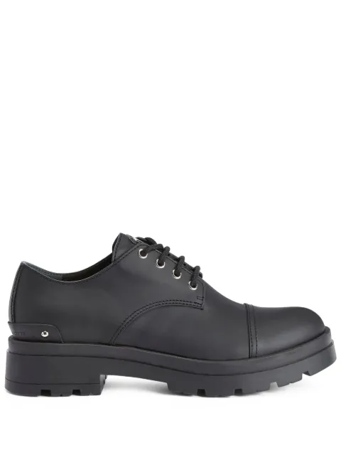 Giuseppe Zanotti Lapley suede Derby shoes Black IU30014001