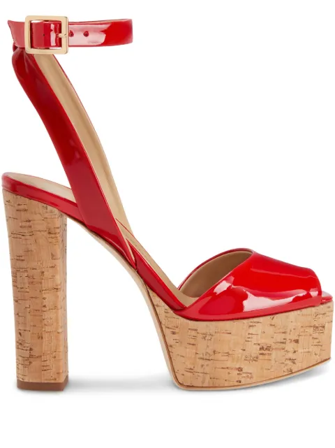 Giuseppe Zanotti 120mm Betty sandals Red I200049K10