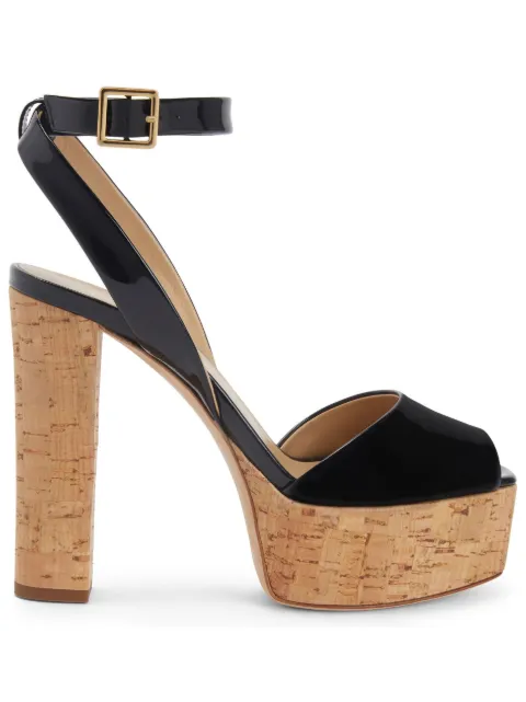 Giuseppe Zanotti 120mm Betty platform sandals Black I200049K01