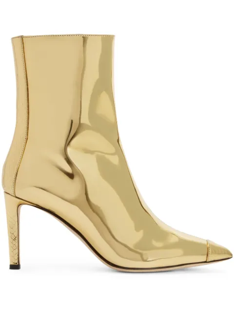 Giuseppe Zanotti 85mm Mirea boots Gold I270048H02