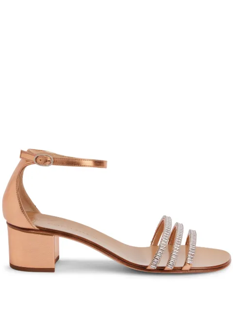 Giuseppe Zanotti 40mm Martha sandals Neutrals I200051H01