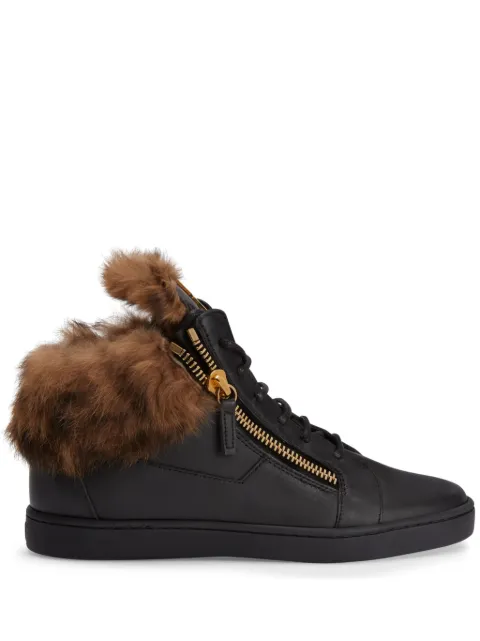 Giuseppe Zanotti Nicki leather sneakers Black RW10069K09