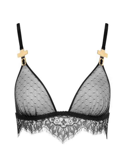 Maison Close Inspiration Divine charm-detail bra Black 561478