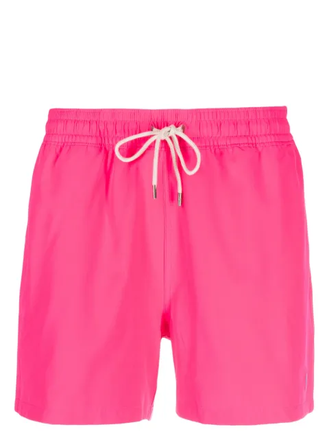 Polo Ralph Lauren logo-embroidered swim shorts Pink 710910260007
