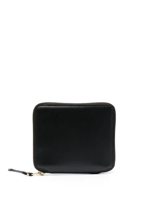 Comme Des Garçons Wallet check-print leather wallet Black SA2100CP