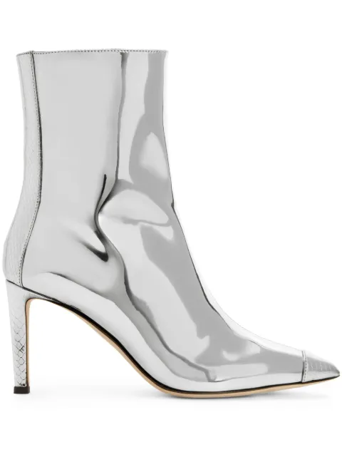 Giuseppe Zanotti 85mm Mirea boots Silver I270048H01