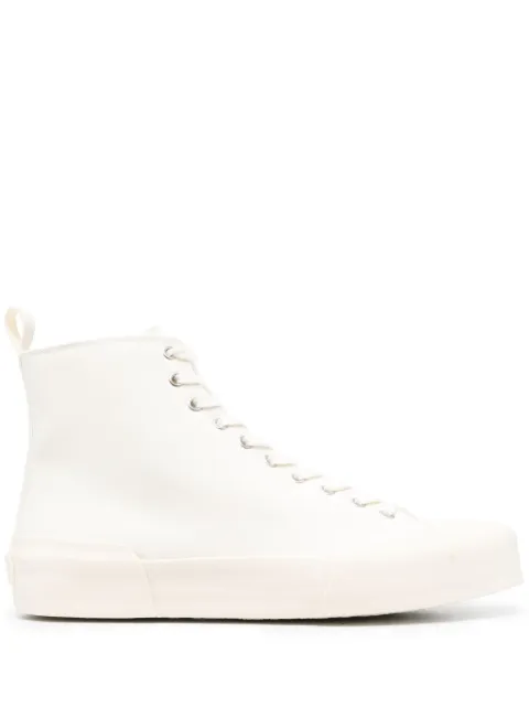 Jil Sander high-top leather sneakers White J32WS0035P5242