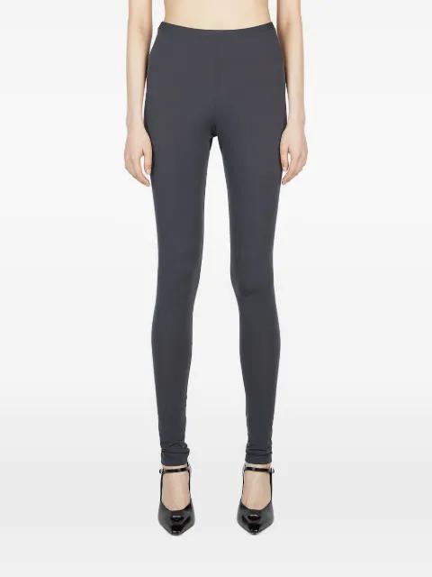 Raf Simons logo-patch leggings Grey 231W480395000084