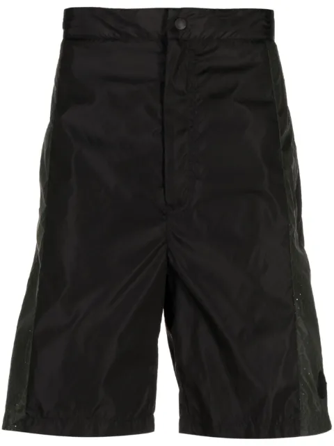 Moncler colour-block bermuda shorts Black I10912B00015539ZD