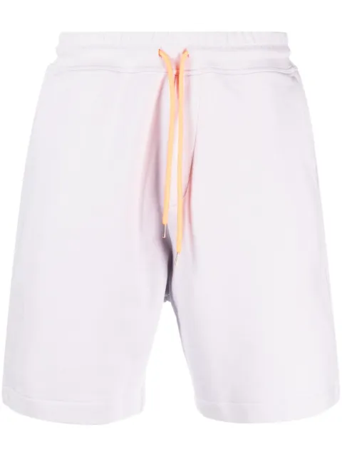 Vivienne Westwood drawstring-waist organic-cotton shorts Purple 3J010003J0006