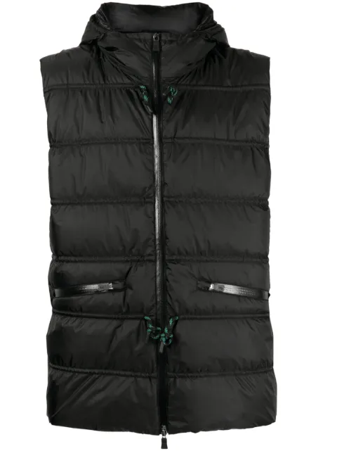 Herno Laminar sleeveless waistcoat Black PI00283UL12797