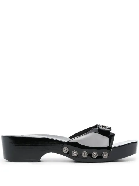 RE/DONE buckled sandals Black 74714GDRSCCU