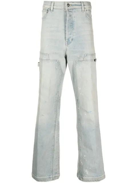 Nahmias straight-leg panelled jeans Blue D1P4