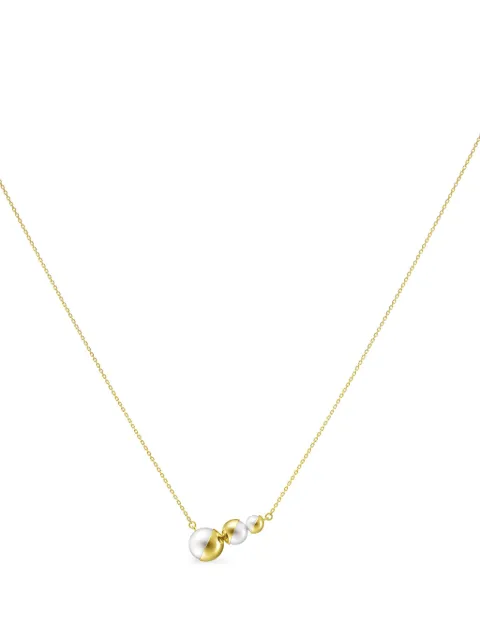 TASAKI 18kt yellow gold M/G TASAKI Arlequin Slashed pearl necklace Gold PC17163Y
